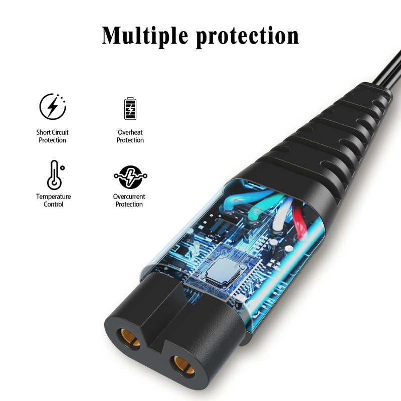 BOEEA USB Charging Cable Cord for oneisall Low Noise Dog Clippers Model RFC-676 Only- Fit for oneisall Rechargeable Stainless Steel Blade Pet Shaver - Image 2